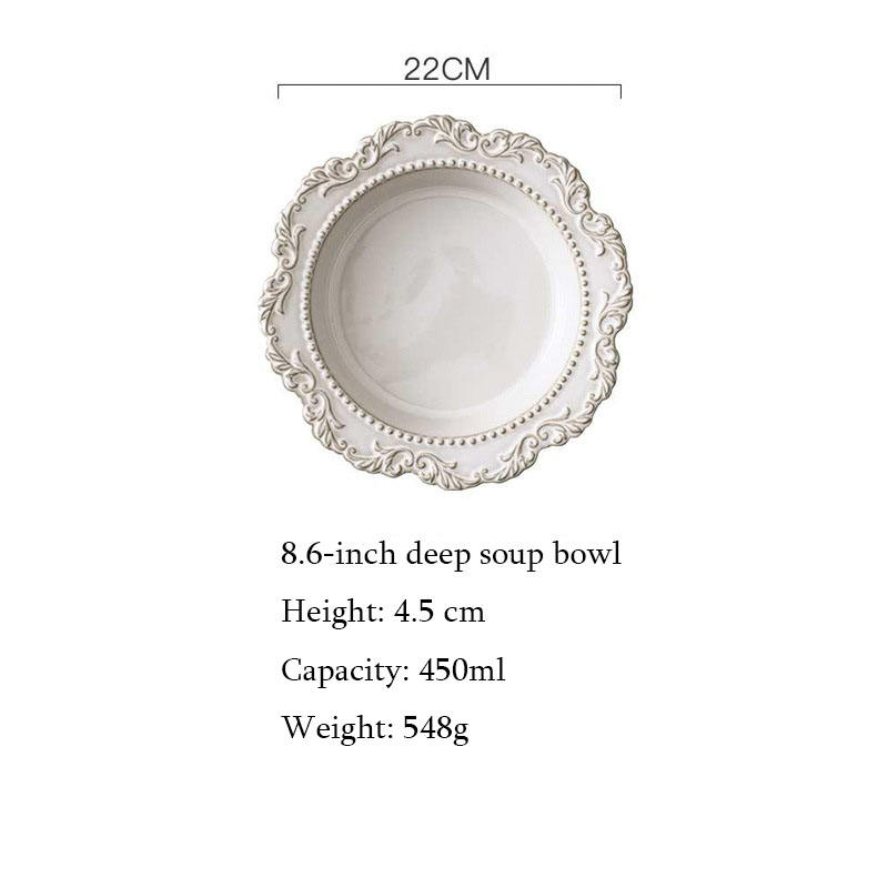 8.6-inch shallow plate