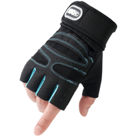 Fabricant professionnel de gants de moto unisexes à demi-doigts, flexibles et respirants, gants de protection pour moto