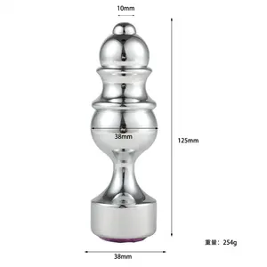 Plug anale in metallo giocattoli erotici gioielli in cristallo donne/uomini per Butt Plug piccolo adulto analplug