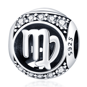Colgante de Plata con Forma de Corazón y Circonita para Uso Diario Unisex - Product Image 4