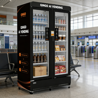 Distributeur automatique de boissons et de collations Qingo Smart Sale, idéal pour les espaces commerciaux intérieurs ou extérieurs