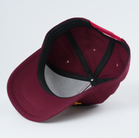Logotipo bordado personalizado de alta calidad, gorra de béisbol de algodón de 5 paneles, logotipo bordado en el ala, gorra Snapback, gorra, bordado 3D personalizado
