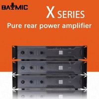 Amplificateur de puissance professionnel AOSHEN X Series X4/X6/X8 bidirectionnel 10000W, puissance pure, métal