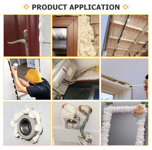 Pu köpük bileşeni genişleyen köpük poliüretan 750ML bir özelleştirilmiş paket tek beyaz düşük maliyetli poliüretan köpük sprey ambalaj - Product Image 4