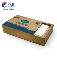 Bandes de lessive solides jetables biodégradables et écologiques