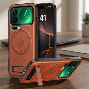 เคสโทรศัพท์หนัง PU แบบแม่เหล็กสุดหรูกันกระแทกสำหรับ Mi 17 /mi 17 pro/mi 17 PRO MAX | ที่ยึดแบบห่วงตั้งที่ทนทาน - Product Image 3