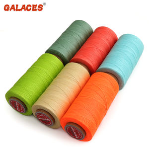 300D/16 बुनाई सिलाई हाथ से सिले लट रंगीन मनका कंगन मोम पॉलिएस्टर धागे की हड्डी - Product Image 1