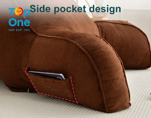 Top One Extra Large Kids Adult Bed Rest Cojín de apoyo para la espalda Almohada de lectura con soporte para brazos - Product Image 4