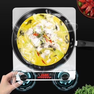 Nouvelle cuisinière à induction concave haute puissance 500W, 2 brûleurs, électrique, portable, surface en fonte 24 cm, multifonctionnelle pour voiture/camping-car/extérieur - Product Image 5