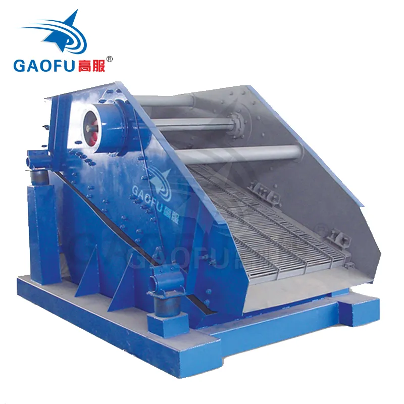 Gaofu automatic dehydration vibration sieve high efficiency sludge dewatering vibrating screen