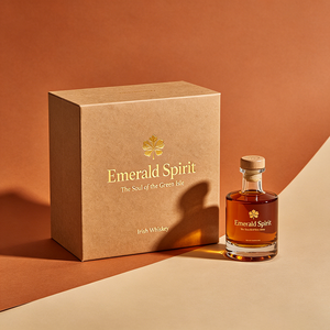 Boîte pliante en carton personnalisée exquise avec dorure à chaud pour whisky <span class=keywords><strong>irlandais</strong></span> triple distillé, emballage cadeau haut de gamme - Product Image 3