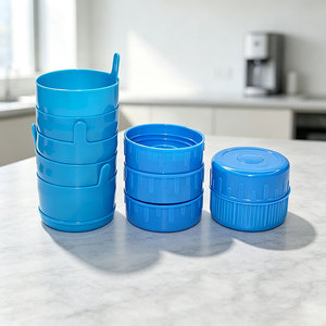Tapas a Presión de 55mm para Garrafas de Agua de 5 Galones, PE, Fabricadas en China, Venta al por Mayor, Antiderrames, Antipolvo, para Recarga de Agua Potable de Alta Calidad - Product Image 2