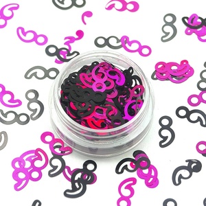 Nail Glitters Paillettes Mixtes en Forme de Coeur Holographique Neon Star Chunky Glitter Flakes pour le Maquillage Artisanat Ongles en Résine - Product Image 1