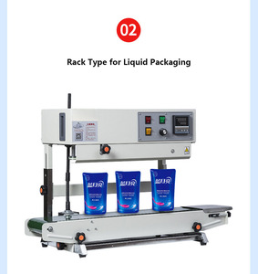 Sigillatrice Industriale Automatica Continua FR900 FR700 FR1000 per Bustine di Tè, Sacchetti d'Acqua e Sacchetti di Plastica con Sigillatura a Induzione - Product Image 5
