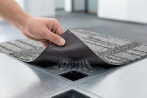 Dalles <span class=keywords><strong>de</strong></span> moquette magnétiques pour plancher surélevé en acier, installation sans colle, revêtement <span class=keywords><strong>de</strong></span> <span class=keywords><strong>sol</strong></span> en dalles <span class=keywords><strong>de</strong></span> moquette pour systèmes <span class=keywords><strong>de</strong></span> planchers surélevés - Product Image 4