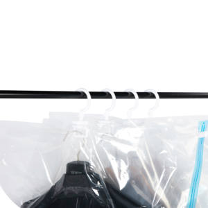 Nieuwe Hangende Vacuüm Opbergzakken Speelgoed Opbergbad Plastic Kleding Kast Organizer Opslag - Product Image 2