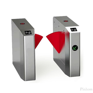 Comprehensive Access <strong>Control</strong> Solution Wing <strong>Gate</strong> Turnstile System for Office Buildings &amp; Commercial Complexes - Product Image 5