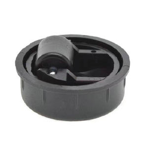 Roulettes pivotantes universelles modernes intégrées pour mobilier d'extérieur, 0,7 pouce, silencieuses, à faible centre de gravité, en nylon, pour salle de bain - Product Image 1