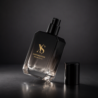 Vente en gros de flacons de parfum en verre brun dégradé personnalisés 30ml, flacon de parfum classique et simple, personnalisation de la couleur et du logo