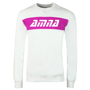 Customized Adult Men's White <b>Fleece</b> <b>Sweatshirt</b> with Custom Logo Printing Breathable & Eco-Friendly Winter Pullover for Sale - Product Image 1