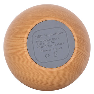 Hạt gỗ <span class=keywords><strong>Vaporizer</strong></span> 200 ml xách tay <span class=keywords><strong>mini</strong></span> Tinh dầu khuếch tán mát sương humificador de hương thơm với USB cho văn phòng nhà - Product Image 4