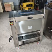 Machine à laver et à peler le gingembre de type brosse à haute efficacité pour les usines de transformation alimentaire