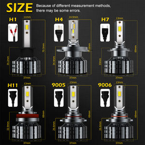 Faro led intermitente de tres colores, h4, h11, <span class=keywords><strong>2022</strong></span>, cambio de color integrado lejano, 9005 - Product Image 2