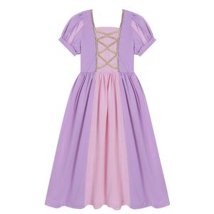 Vestido de punto estilo <span class=keywords><strong>princesa</strong></span> Belle para <span class=keywords><strong>Cenicienta</strong></span> Blancanieves para niñas disfraces de TV y películas - Product Image 1