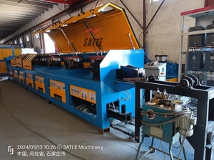 Machine à tréfiler de type droit série LZ560 pour le traitement du <span class=keywords><strong>fil</strong></span> de soudure, du <span class=keywords><strong>fil</strong></span> de ligature et du <span class=keywords><strong>fil</strong></span> <span class=keywords><strong>barbelé</strong></span> - Product Image 3