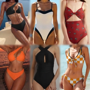 2026 Hot Selling Clearance Women's Summer Sexy Bikini Set Polyester/Cotton Beachwear Wholesale - Product Image 3