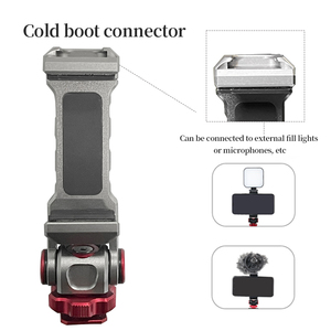 1/4 ''support de caméra d'action Smartphone monopode escargot téléphone Clip trépied pour iPhone <span class=keywords><strong>GoPro</strong></span> <span class=keywords><strong>6</strong></span> accessoires de caméra - Product Image 3