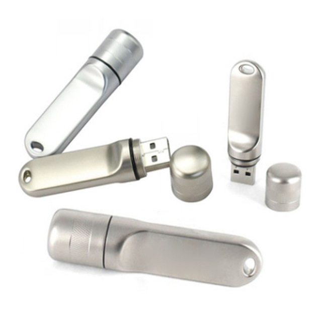 Custom Logo Wholesale Microphone Pen Drive 8GB 16GB 32GB Flash Microphone Memory Stick Customized Logo Metal USB Flash Drive