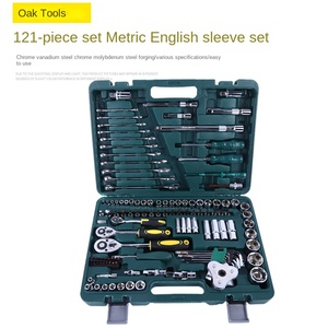 Wholesale Auto Repair Combination Hand Tool Set Professional 121pcs Socket <strong>Wrench</strong> and <strong>Ratchet</strong> Tool Sets Box for Car Mechanic - Product Image 1