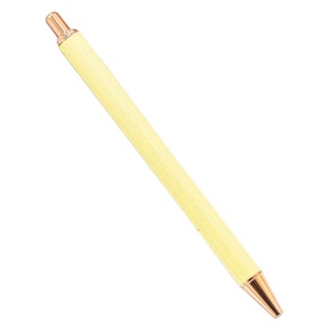 Stylo bille personnalisé à paillettes, stylo à clic en métal, logo personnalisé, cadeau promotionnel pour le bureau ou les commandes en gros - Product Image 4