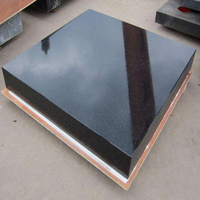 Nouvelle plaque de surface en granit noir personnalisable Plaque de surface en granit de haute précision