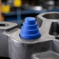 Bouchons de masquage en silicone pour haute température (multi-niveaux, 2-12 mm)