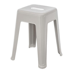 Taburete Xitianlong de Plástico Apilable, Silla Alta para Sala de Estar, Muebles para el Hogar, Diseño Minimalista - Product Image 4