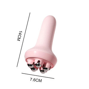 Outil de <span class=keywords><strong>Massage</strong></span> du <span class=keywords><strong>visage</strong></span> 5 perles masseur de <span class=keywords><strong>visage</strong></span> 360 rotation masseur de forme de <span class=keywords><strong>visage</strong></span> mince levage dissolvant de rides - Product Image 6