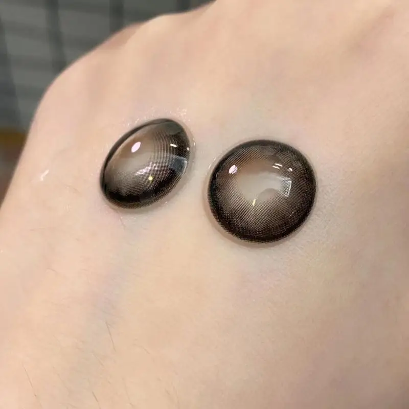 Новое поступление, контактные линзы Nano, черные контактные линзы, контактные линзы для глаз, контактные линзы lanc soflens, большой размер 14,5 мм