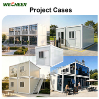 Maisons préfabriquées modulaires de luxe en conteneurs plats de 20 et 40 pieds, vente en gros directe d'usine chinoise, pour conteneurs personnalisés