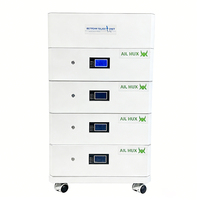 SPS001 Meilleure batterie lithium-ion LiFePO4 empilable 51,2 V 150 Ah 300 Ah 450 Ah 600 Ah avec BMS pour stockage solaire hybride sur réseau