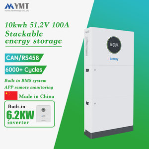 แบตเตอรี่ลิเธียมไอรอนฟอสเฟตแบบ All-in-One 51.2V ความจุ 5 กิโลวัตต์ชั่วโมงต่อชิ้น  20 กิโลวัตต์ชั่วโมง 30 กิโลวัตต์ชั่วโมง 40 กิโลวัตต์ชั่วโมง  ความจุปรับแต่งได้ สำหรับระบบกักเก็บพลังงานแสงอาทิตย์ - Product Image 2