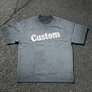 T-shirt Homme Oversize en Coton Délavé Effet Usé Style Streetwear Vintage pour l'Été – Nouvelle Collection - Product Image 5