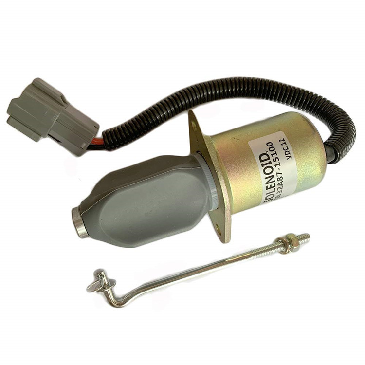 Высокое качество запасные части в виде бабочек, новинка, 12V остановочный соленоид клапан 32A87-15100 32A87-06100 для дизельного двигателя