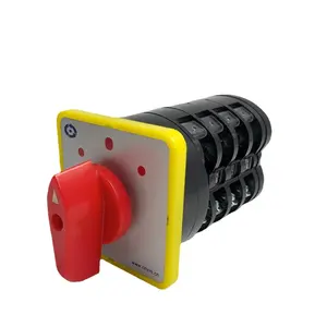 Cam Switch 16 Terminals 3 Posities Hoge/Lage Snelheid Diy Rotary Omschakeling Schakelaars LW5-16 5.5S/4 Controle twee Verschillende Belastingen