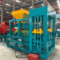 Machine automatique de fabrication de blocs creux en ciment et béton de 6 pouces avec moule de traitement central pour briques