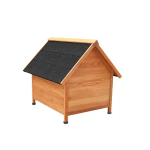 Factory Wholesale Outdoor Cute Wooden Dog House