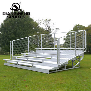 ที่นั่งอัลลูมิเนียม 5 แถว ลานจอดคุณภาพสูงพร้อมราวกั้น - Product Image 2