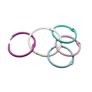 Anneaux de reliure en acier pour cartes ou dossiers, tailles et couleurs personnalisées, vente en gros EWANG - Product Image 3