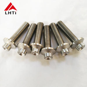 Precio competitivo Gr5 12 punto brida tornillos de titanio borde PERNO DE LA RUEDA - Product Image 2